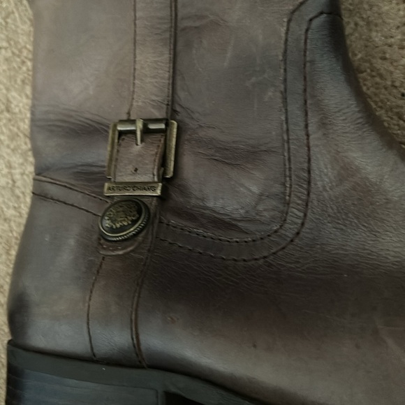 Arturo Chiang Boots 8.5 Brown Great Condition - Picture 4 of 6